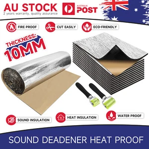 10m² Sound Deadener Car- Heat Proofing Heat Shield Insulation Deadening Mat AU - Picture 1 of 27