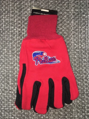 PHILADELPHIA PHILLIES MLB UTILITY GLOVES WORK GLOVES GARDEN GLOVES SPORT GLOVES Cover