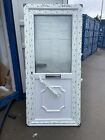 Brand New Inward opening white Upvc Door 960 X 2080 Mm Complete With Glass 379
