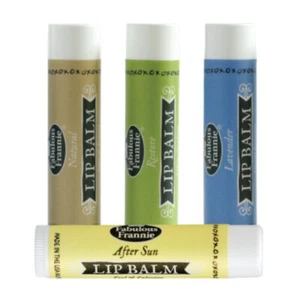 Fabulous Frannie paquete de variedades de bálsamo labial totalmente natural con aceites esenciales puros - Imagen 1 de 3