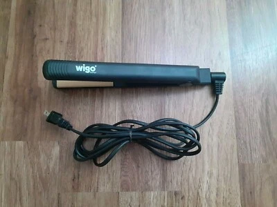 Wigo Europe Flat Hot Iron Hair Straightener 1 Inch Straightening WG510  450° - Image 1 of 4