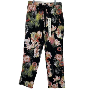 Ted Baker London Loungewear Pants Size S Multicolor Floral Opulent Bloom Pull On - Picture 1 of 14
