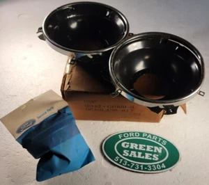 Ford LTD 1973 - 1974 Headlamp Bucket Assembly NOS OEM Genuine Vintage LH - Picture 1 of 2