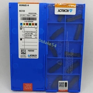 10pcs MGMN600-M NC3120 MGMN600 KORLOY Tools CNC blade Carbide Inserts NEW - Bild 1 von 4
