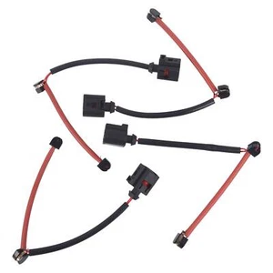 4Pcs Rear LH & RH Brake Pad Wear Sensor Fits Audi Q7 Porsche Cayenne VW Touareg - Picture 1 of 7