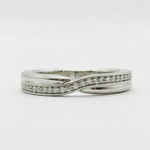 Harry Winston Ring One Row Natural Diamond Platinum 4709854 - Picture 1 of 11