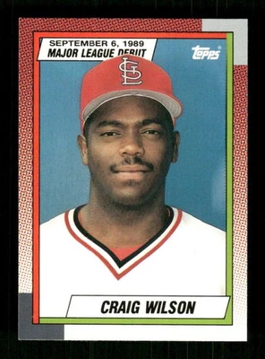 1989 90 Topps Debut  146 Craig Wilson NMMT BXCP50 - Image 1 of 2