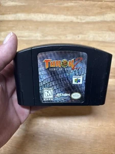 Turok 2 Seeds of Evil N64 (Nintendo 64, 1998) Auténtico - Probado y funcionando - Imagen 1 de 4