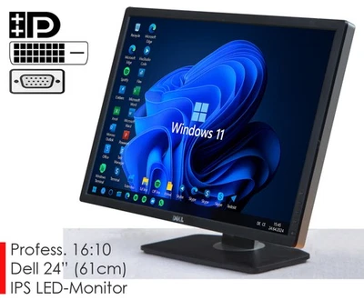 24" (61cm) DELL ULTRASHARP U2412M LED IPS MONITOR 1920x1200 FORMAT 16:10 MATT 1 - Bild 1 von 4
