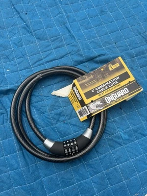 OnGuard 6' Combination Cable Lock - Image 1 of 3