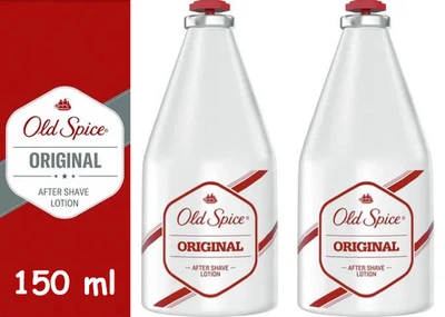 Old Spice ORIGINAL After Shave Lotion Aftershave Rasierwasser erfrischt 2x 150ml - Bild 1 von 4