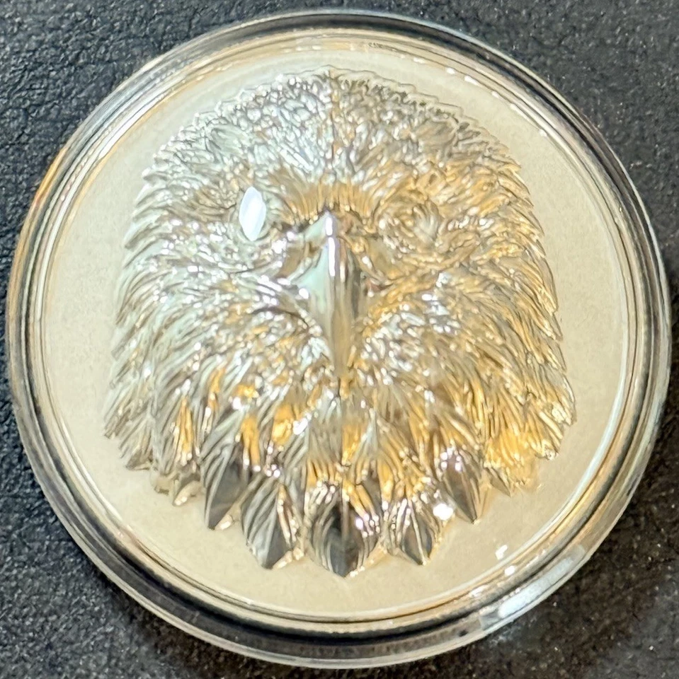 2025 1 Oz .999 Silver $1 Samoa Proof 3D Ultra High Relief American Eagle /900!! - Image 1 of 4