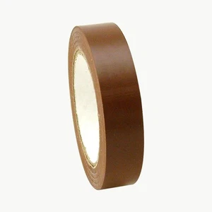 JVCC Premium Colored Vinyl Tape (V-36P): 1 in. x 36 yds. (Dark Brown) - Picture 1 of 3