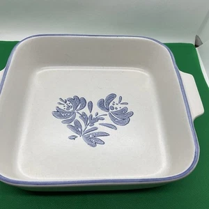 Pfaltzgraff Yorktowne 2 Qt Baker Square #237 Brownie/Casserole Vintage Mint - Picture 1 of 7