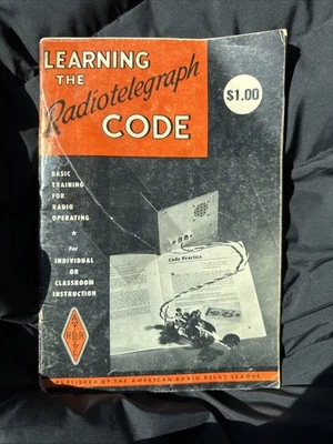 ARRL HAM Radio • Learning the Radiotelegraph Code • 1970 Manual - Image 1 of 4