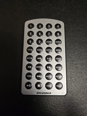 SYLVANIA SDVD7014 Remote Control SDVD7012 SDVD8706 SDVD8730 SDVD7046 - Image 1 of 2