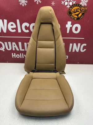 2010-2016 PORSCHE PANAMERA FRONT LEFT VENTED SEAT UPPER & LOWER CUSHION BIEGE OE - Image 1 of 4