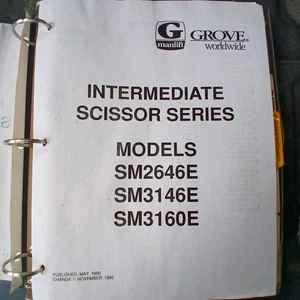 Grove SM2646E SM3146E, SM3160E SCHERENSERIE Manlift Handbinderwartung  - Bild 1 von 10