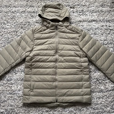 Lululemon Navigation Down Hoodie, SHOK Sheer Oak, NWT, Size L - Image 1 of 4