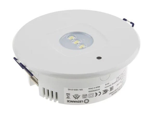 LUCE DI EMERGENZA FARETTO LED DN120 3H 335LM 4W LEDVANCE OSRAM - Immagine 1 di 1