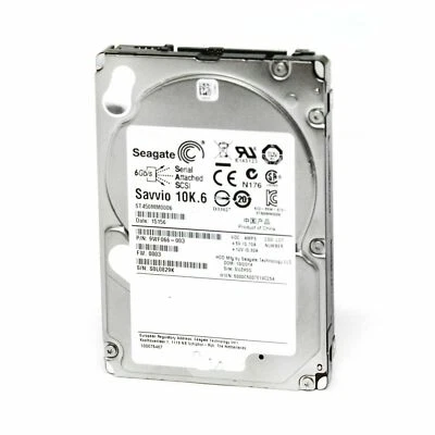 Seagate Savvio ST450MM0006 450GB 10K RPM 6Gbps SAS 2.5" Dual Port HDD 9WF066-040 - Image 1 of 2