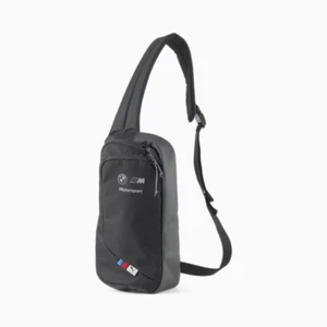 Puma BMW Portable Crossbody Utility Satchel Bag Mens Travel Casual 079594-01 - Picture 1 of 13