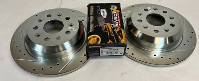 PowerStop AR8388X Replacement Rear Brake Rotors & Z36-6004 Pads -Jeep Wrangler Foto 1 de 4