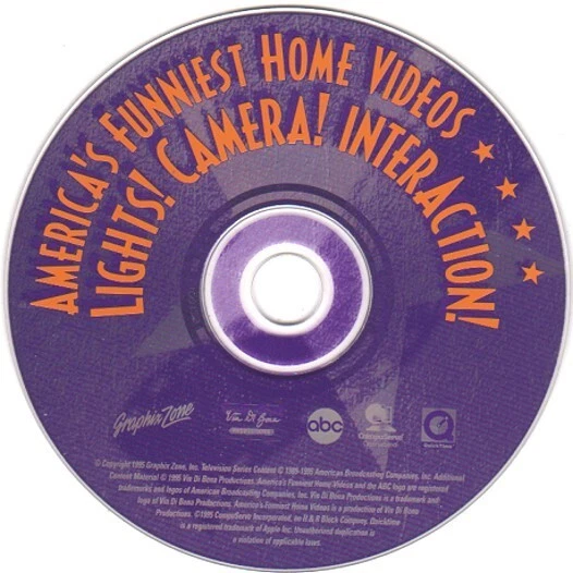 America's Funniest Home Videos CD-ROM for Win/Mac - NEW CD in SLEEVE - Image 1 of 1
