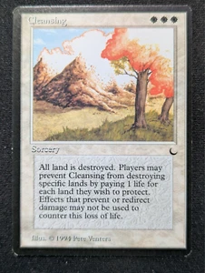 Cleansing - Dark - NM - MTG - Magic the Gathering - White - Sorcery - Picture 1 of 4