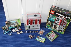 Lego Ghostbusters Fire Headquarters 75827, Ecto 1 21108, Dimensions 71233