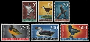Senegal 1968 - Mi-N.o 378-383 ** - Estampillada sin montar o nunca montada - Pájaros / Pájaros (I) - Imagen 1 de 2