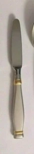 Oneida Satin Golden Kensington Stainless Steel Butter Knife 7 1/4" - Picture 1 of 1