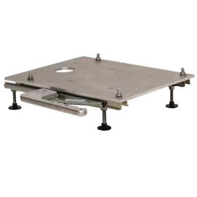 Asiento de barco Malibu montaje deslizante 5550148 | Aluminio de alta resistencia Foto 1 de 4