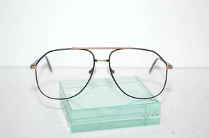 REM Indy Brille/Sonnenbrillengestell 58[]18-145 mm schwarz matt NOS NEU Aviator  - Bild 1 von 3