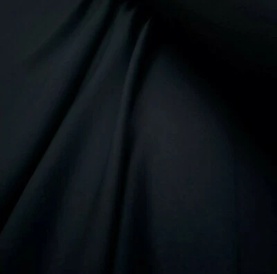 Liberty Of London Cotton 100% Tana Lawn, Black (per metre) dress fabric, shirts