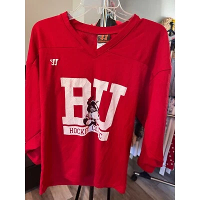 Camiseta deportiva de hockey Warrior BU Hockey Clinic gráfica juvenil XL Foto 1 de 4