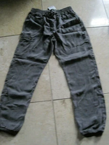 next brand next.co.uk gray 11 years new with tags tensel 146 cm jogger pants - Picture 1 of 5