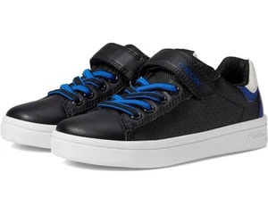 Geox DJRock Black No Tie Sneakers - Boys size 13 - NEW - Picture 1 of 6