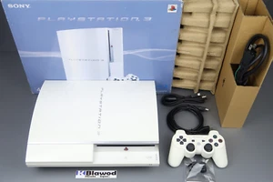 Consola SONY PLAYSTATION 3 PS3 Cerámica Blanca CECHH00 CW 40GB F/S Probada Japón - Imagen 1 de 24