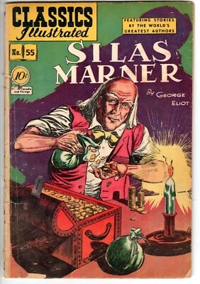 Classics Illustrated #55 Silas Marner, Edition 1, HRN #55, Good Condition! - Image 1 of 2