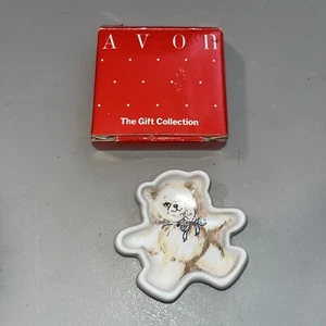 AVON The Gift Collection Honey Bear Tea Bag Holder 2 5/8" - Picture 1 of 2