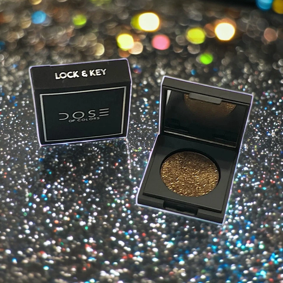 DOSE OF COLORS COSMETICS EYESHADOW BLOCK PARTY COLLECTION IN LOCK & KEY - NIB - Image 1 of 4