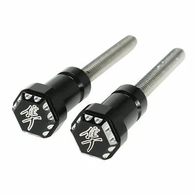 Tornillos de pulgar hexagonales para asiento delantero 3D para SUZUKI HAYABUSA GSX 1300R 1999-2007 Foto 1 de 4