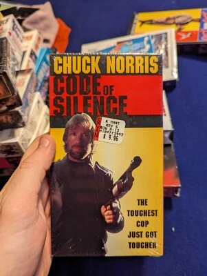 Code of Silence 1994 VHS Movie Brand New and Sealed - Chuck Norris - Image 1 of 4