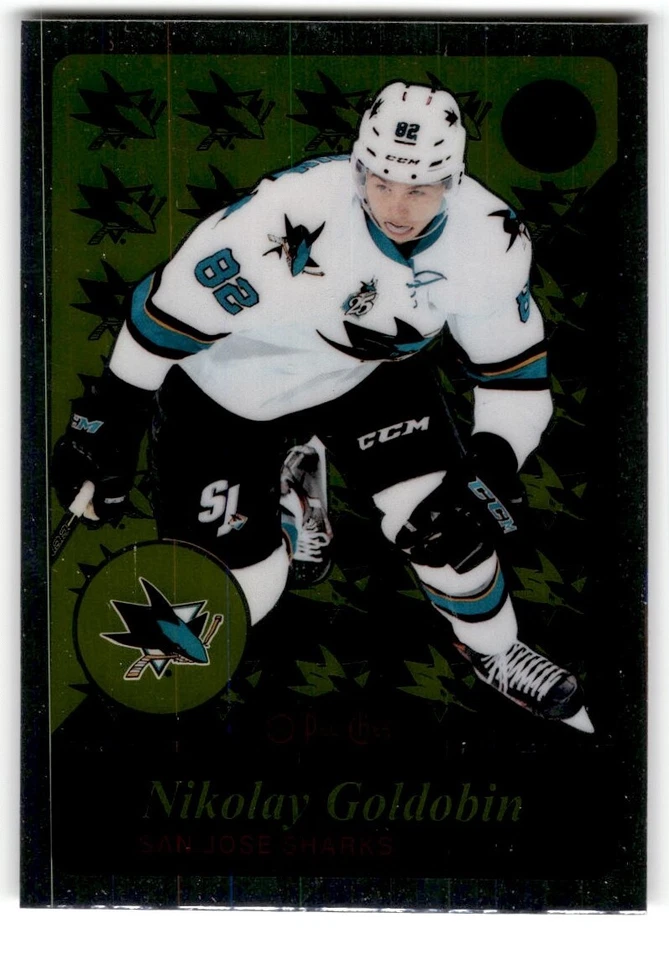 2015-16 O-Pee-Chee Platinum Retro Nikolay Goldobin Rookie #R93 San Jose Sharks - Image 1 of 2