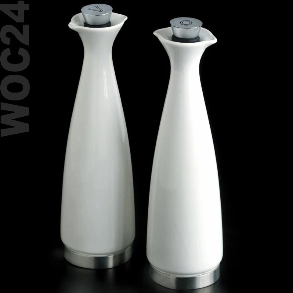 Porzellan Essig Öl SET Essigspender Ölspender Essigflasche Ölflasche Menage - Bild 1 von 1