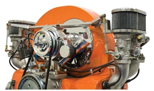 VW bug 40 mm ULTRA HPMX Dual carburetors VW dual carbs, offset manifolds Type 1 - Picture 1 of 9