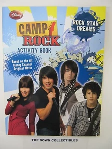 Disney Camp Rock Activity Book  Disney 2008  Rock Star Dreams  Like New - Picture 1 of 1