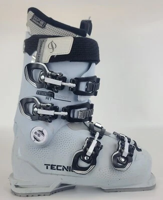 Used $400 Women's Tecnica Mach Sport 85 W Ski Boots Ladies Pearl White - Image 1 of 4