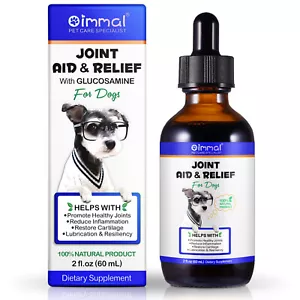 Pain Relief Supplement Drops Liquid Dogs Joint Osteo Health Care Support Dog - Picture 1 of 6